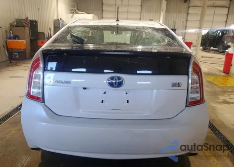 2012 Toyota Prius из США, поврежденный, VIN JTDKN3DU7C5455282